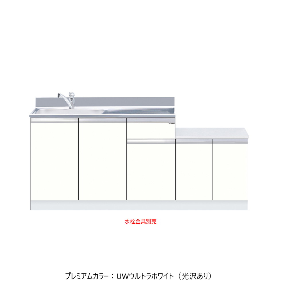 ワンドONEDO[KTD5-80-180DK-P]一体型流し台KTD5-80 45,474円