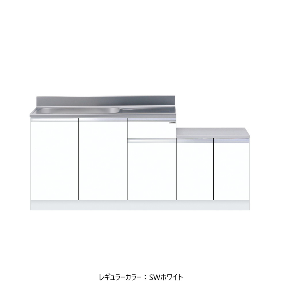 ワンドONEDO[KTD5-80-180K]一体型流し台KTD5-80