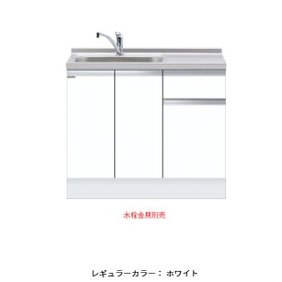 ワンドONEDO[KTD6-85-100DS]組合せ流し台KTD6-85深型