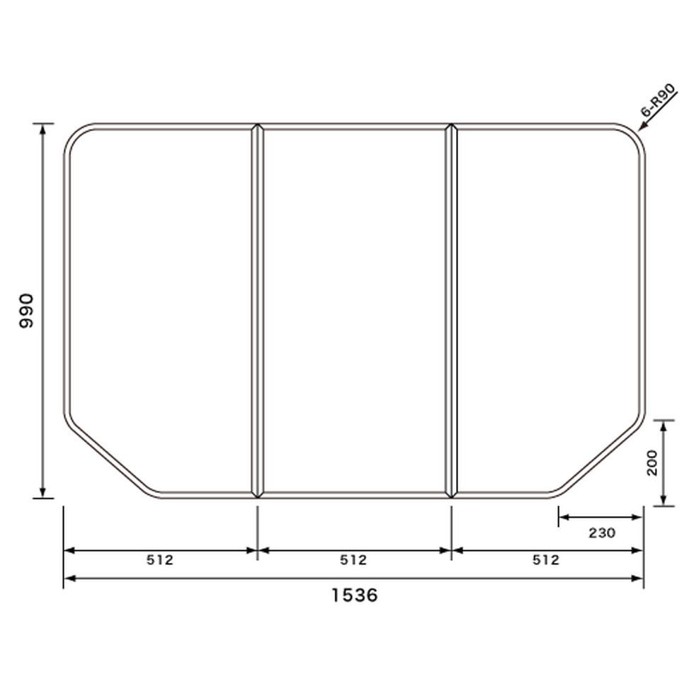 パナソニック[GTDA8R4WD13Z]断熱組フタ：ワイド浴槽用