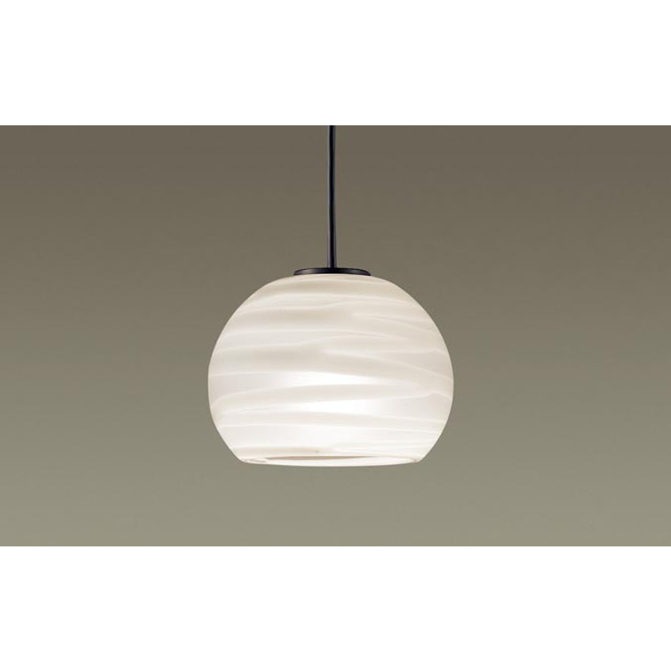 パナソニック[LGB10083LE1]天井吊下型　LED（温白色）　小型ペンダント　美ルック・ガラスセードタイプ・拡散タイプ・直付タイプ　白熱電球60形1灯器具相当
