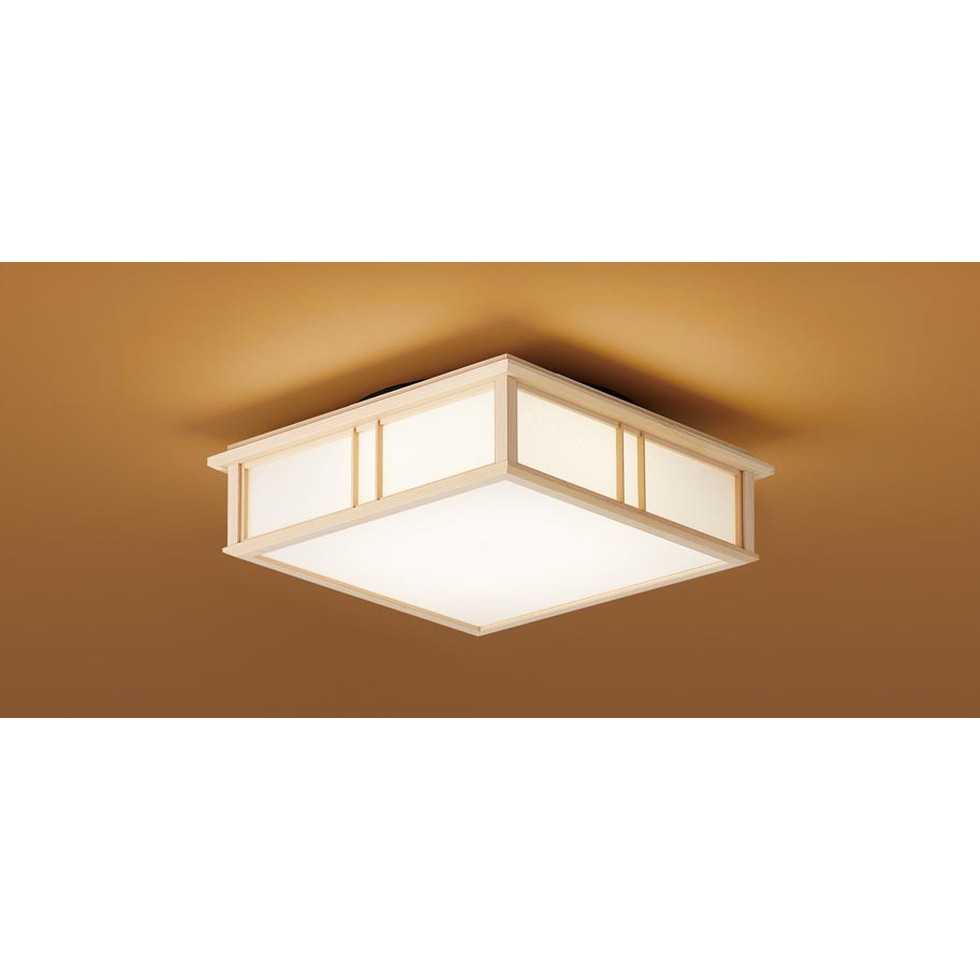 パナソニック[LGB53026LE1]天井直付型　LED（電球色）　シーリングライト　拡散タイプ・カチットF　数寄屋　パネル付型　ツインパルックプレミア蛍光灯40形1灯｜住設ＴＯＷＮ