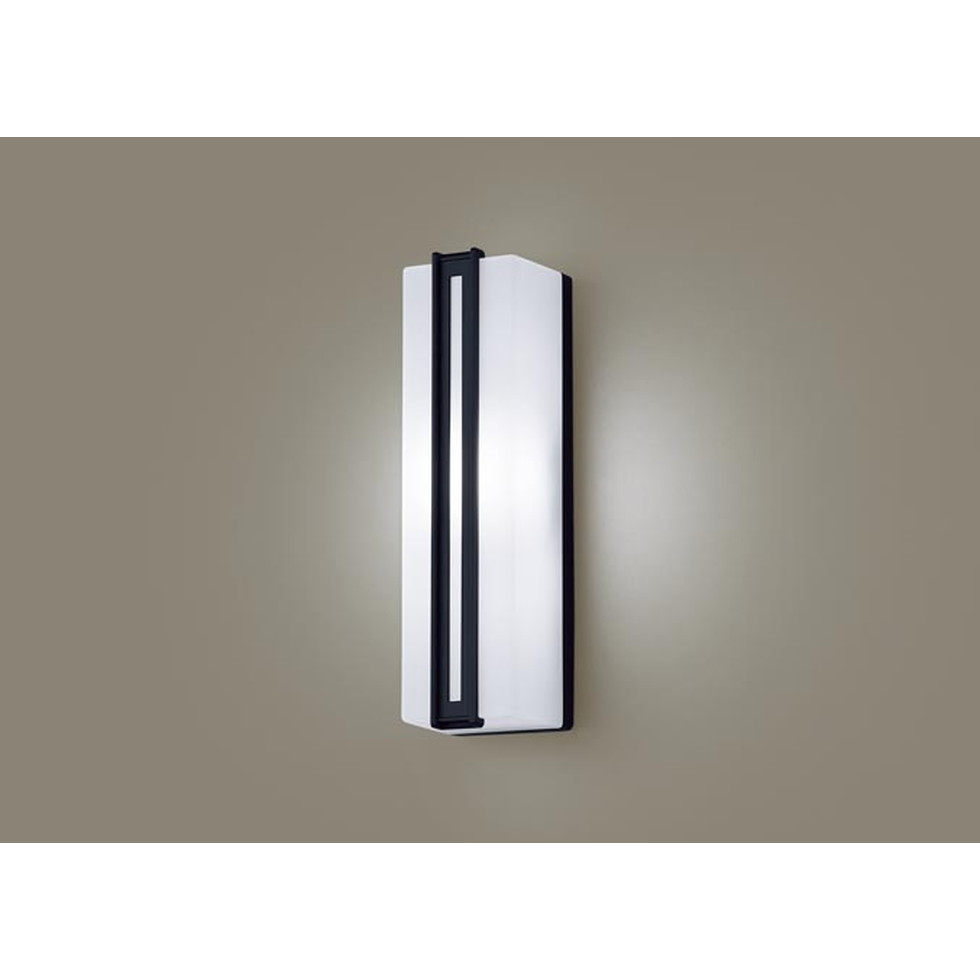パナソニック[LGW80433LE1]エクステリア　壁直付型　LED（昼白色）　ポーチライト　拡散タイプ　防雨型　白熱電球40形1灯器具相当　エクステリア