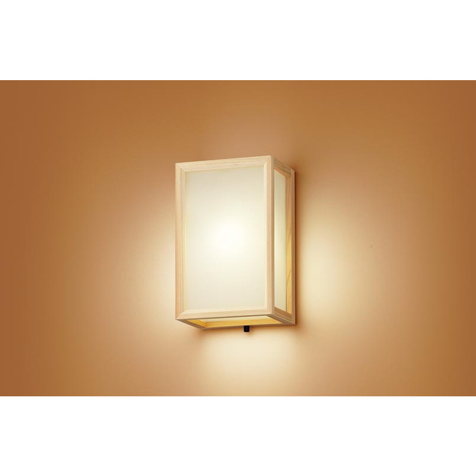 パナソニック[LGW85082F]エクステリア　壁直付型　LED（電球色）　ポーチライト　密閉型　LED電球交換型・防雨型　数寄屋　白熱電球40形1灯器具相当　エクステリア
