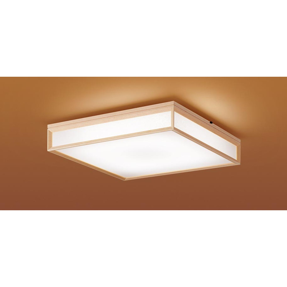 パナソニック[LGC45824]天井直付型　LED（昼光色～電球色）　シーリングライト　リモコン調光・リモコン調色・カチットF　パネル付型　～10畳｜住設ＴＯＷＮ