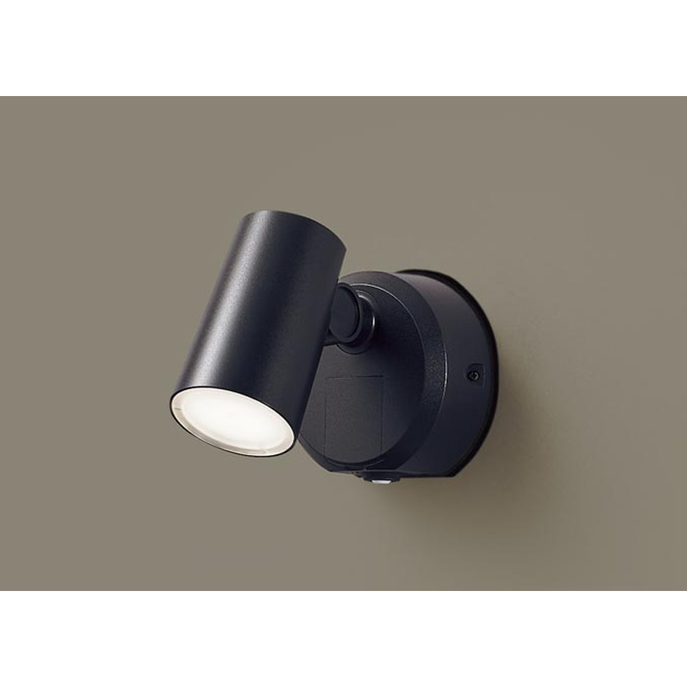 パナソニック[LGWC40384LE1]壁直付型　LED（温白色）　スポットライト　拡散タイプ　防雨型・FreePa・フラッシュ・ON/OFF型・明るさセンサー付　パネル付型　白