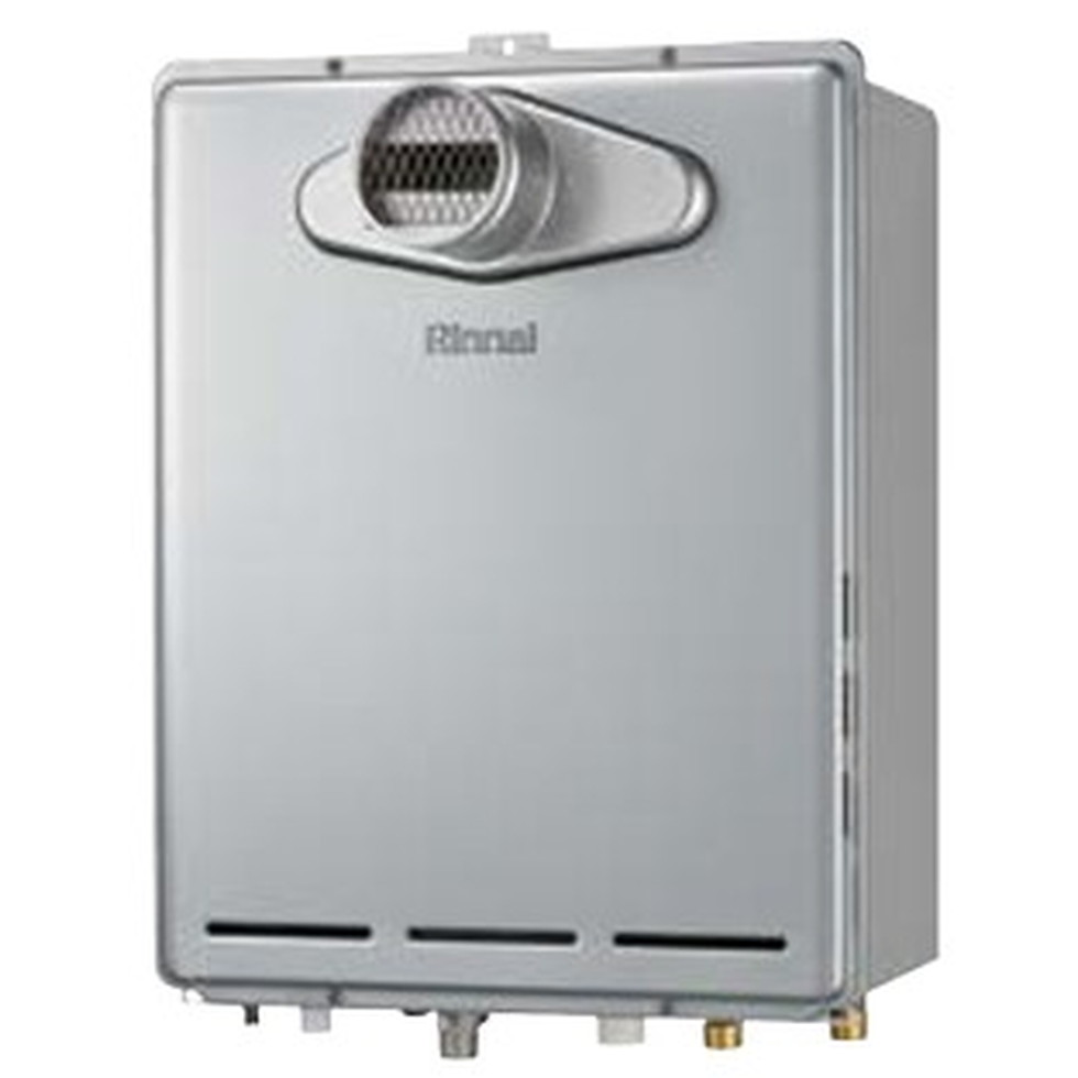 リンナイ Rinnai[RUF-HE163AC]１６号給湯器 エコジョーズ 屁っ放りふろがま壁突きとおる印字機 フルオート チャン赤ちょうちんとり備える専用印字機