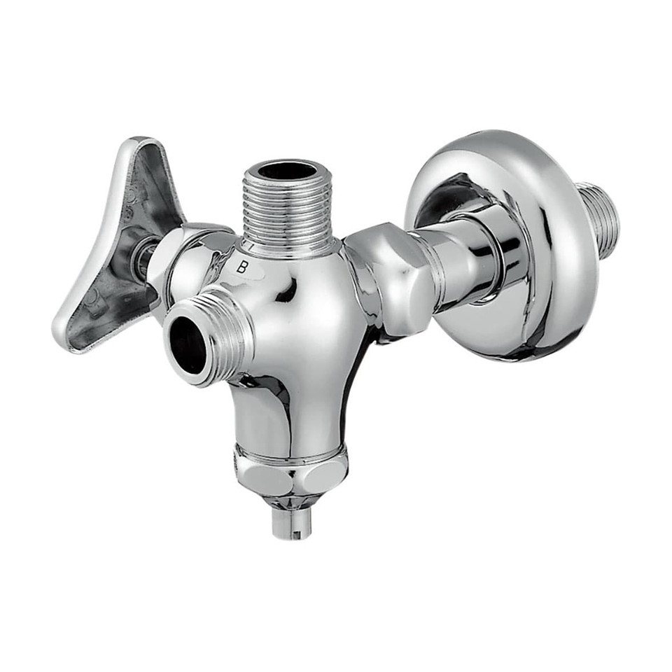 楽天市場】止水栓 カクダイ 7834 アングル形分岐金具 [□] : 住宅設備