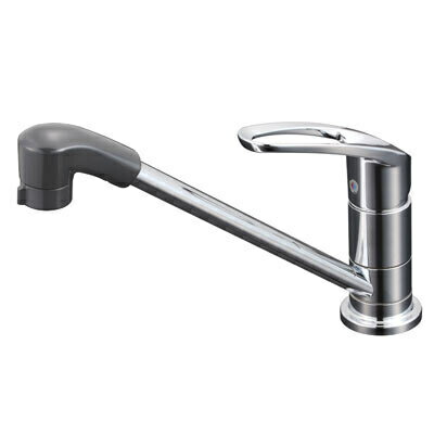 楽天市場】KVK 取付穴兼用型 シングル混合栓 分岐止水栓付 取付穴