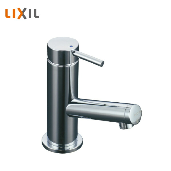 LIXIL 洗面器・手洗器用水栓金具 シングルレバー単水栓 排水栓なし eモダン 寒冷地仕様 LF-E02N