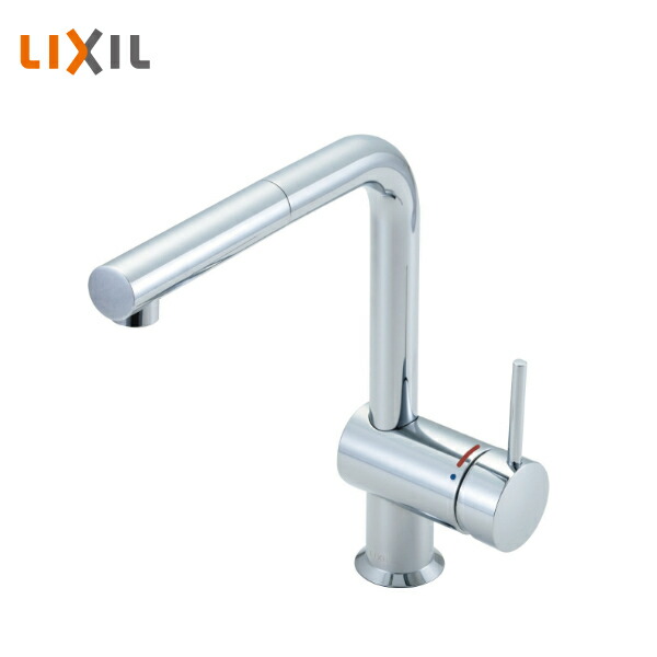 LIXIL キッチン用水栓金具 ワンホールタイプ eモダン Lタイプ 寒冷地仕様 SF-E546SYN