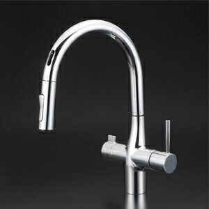 楽天市場】KVK ビルトイン浄水器用シングルシャワー付混合栓 センサー