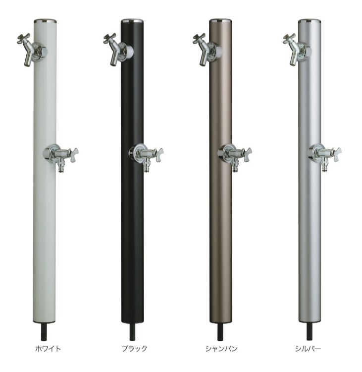 ◇ 週日12時まで当日積みだし≪前澤化成工業 HI-16MALWRX960≫丸形軽銀2口水栓柱 ※水道の栓、水栓食麺麭は含まれません