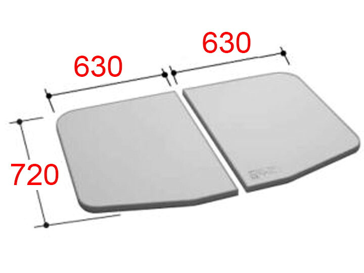 貨物輸送無料 LIXIL 組フタ[YFK-1375B(1)-D4]@
