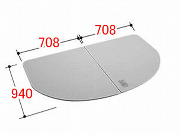 楽天市場】送料無料 ≪LIXIL YFK-1276B(3)≫ 風呂ふた 組フタ @ : 住器