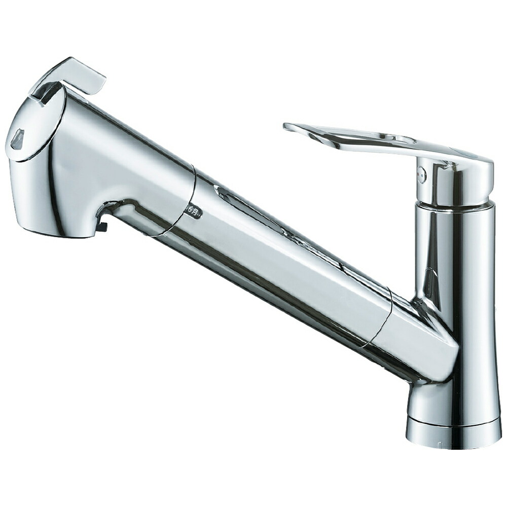 【全品P5倍☆6/11夜1:59まで】◇【週日12時まで当日さし出し！】SANEI   K87128EJV-13 シングル浄水器付ワンホールスプレー練り合わせる栓 ≪SANEI K87128EJV-13≫