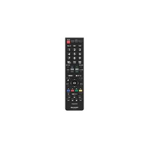 シャープ スタンダードタイプ AQUOS液晶テレビ共通リモコン＜52キー＞
