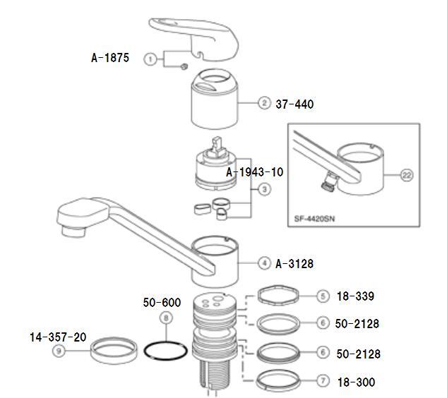 楽天市場】【メール便対応可】【特注品のため納期かかります】 LIXIL(INAX) A-4918-1/N85 温調ハンドル部 : 住器プラザ