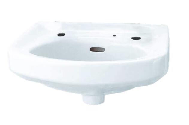 ≪LIXIL L-132G#BW1≫ そで付小っちゃい洗面器(壁付式) BW1(ピュアホワイト)
