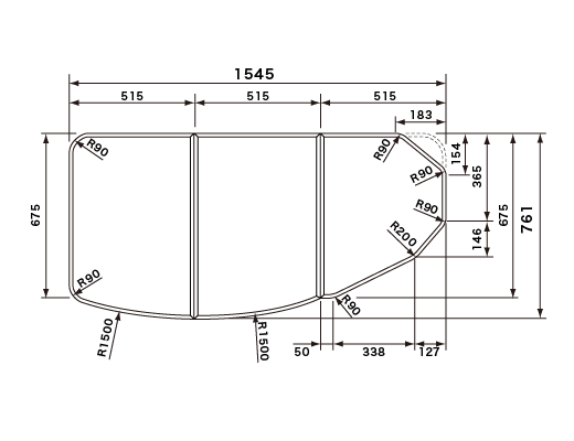 【貨物輸送無料】≪パナソニック RLFK74KF9KKC≫ Panasonic 断熱風呂フタ(短辺761×長辺1545:成り立ちフタ:うつり変わり型)