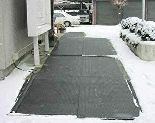 アサヒ特販 AMH-E85100 右 左 融雪マット 玄関用 AC100V メーカー直送 代引不可 北海道沖縄離島不可 アサヒ特販 融雪マット 玄関用 エンド(端末)AMH-E85100(左