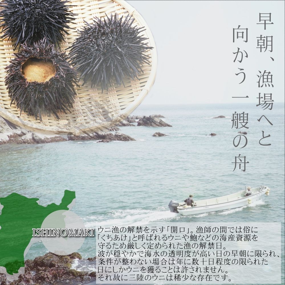 楽天市場 むきたて 鮮度抜群 生ウニ 産地直送 生うに 三陸産天然ムラサキウニ 塩水パック 100g 2 冷蔵便 雲丹 無添加 ミョウバン不使用 送料無料 中国 四国 九州 沖縄を除く 十文字屋商店 楽天市場店