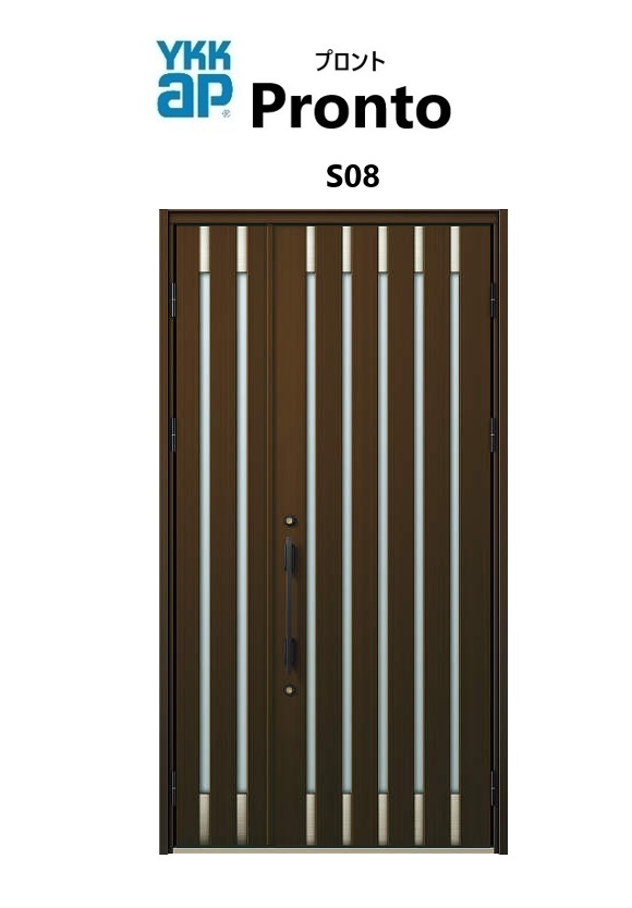 YKKAP 玄関ドア プロント S08 スマートコントロールキー 親子 W1235 H2330 ykk リフォーム DIY|住宅設備のプロ