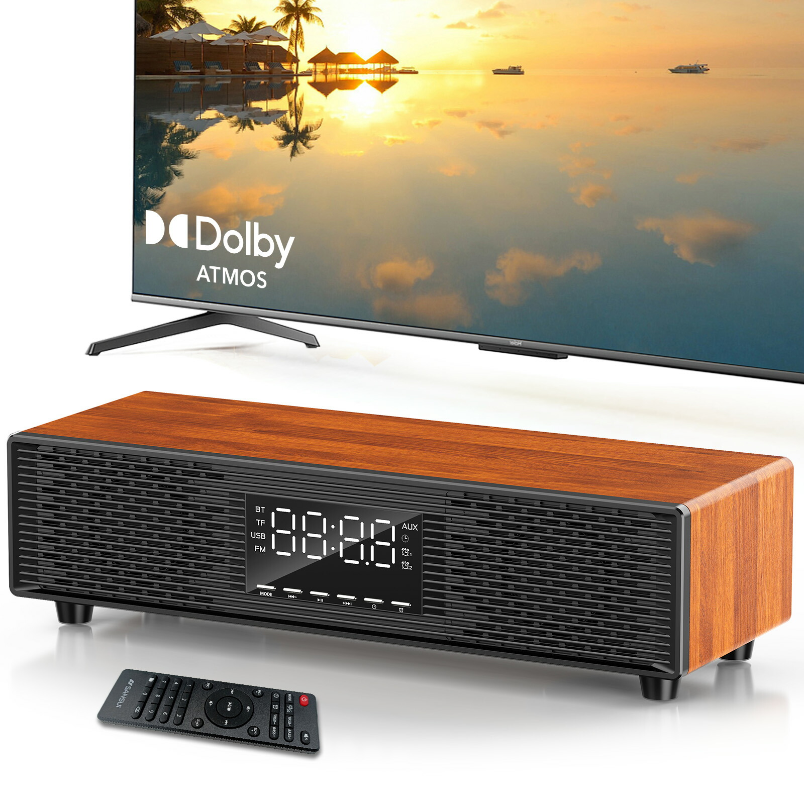 楽天市場】サウンドスピーカー スピーカー bluetooth ARC 高音質 HDMI