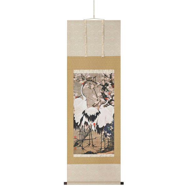 楽天市場】雪中錦鶏図 伊藤若冲 動植綵絵 複製掛軸コレクション2