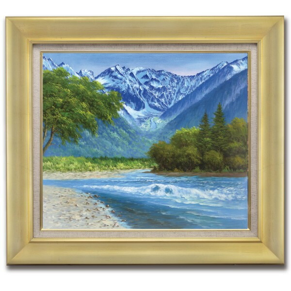 絵画「上高地」F8号　その1 絵画「上高地」F8号 その1 絵画「上高地」F8号 その1 絵画「上