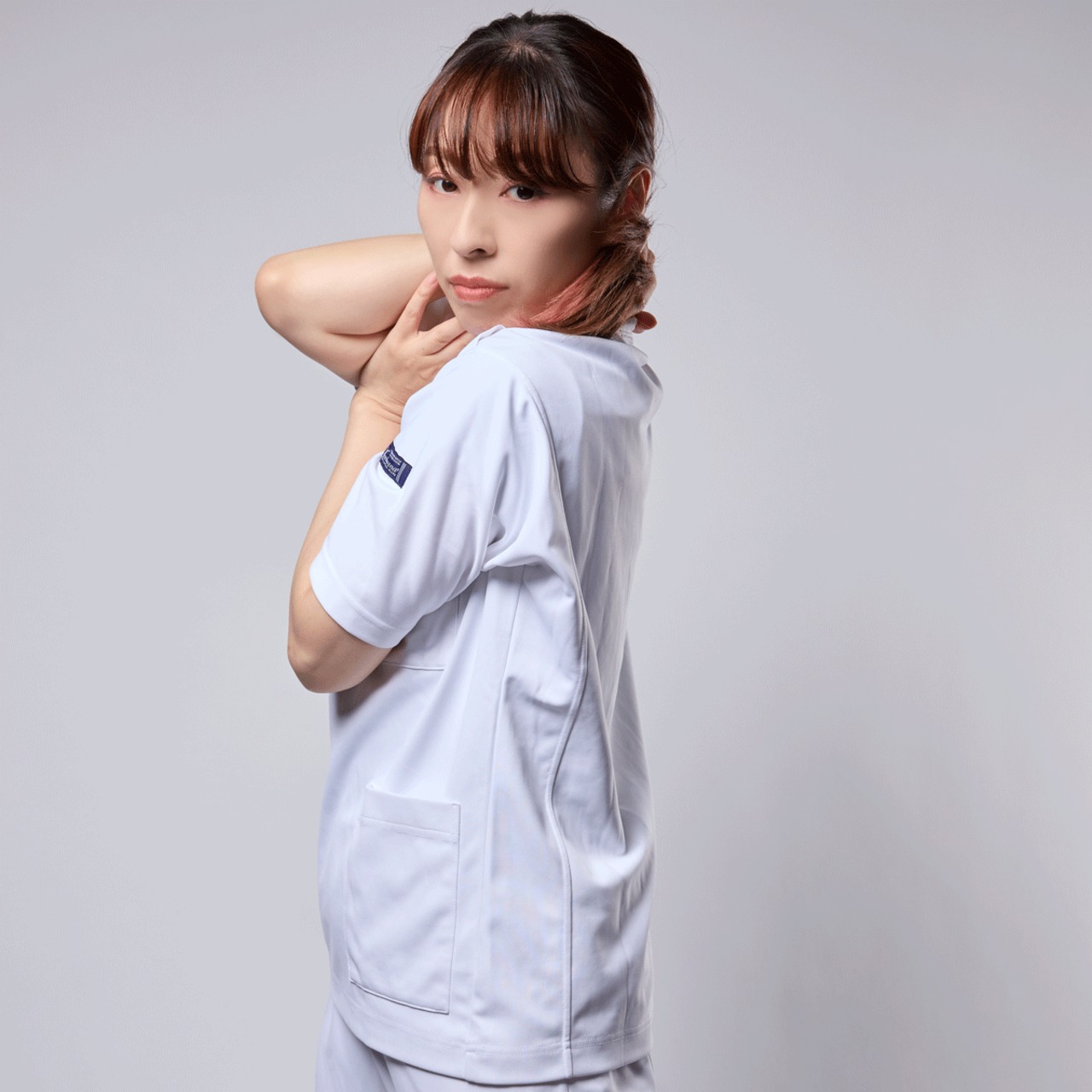 【堅苦しさ】CLIM DAIKANYAMA クライム代官山 スクラブ トップス  男女兼用 ユニ一発やる 流動体裁ち切る 流動体仕立てもの 4D白衣