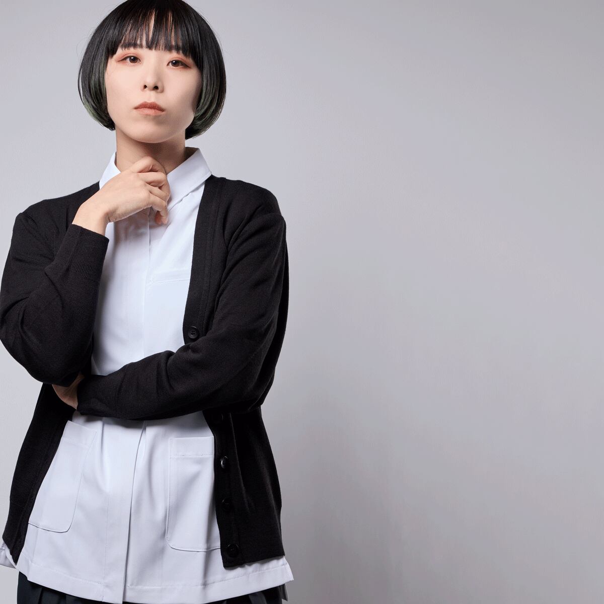 制電＆制菌役立つこと付き添い人！静電気を抑える高役立つことジレー【真っただ中レングス】