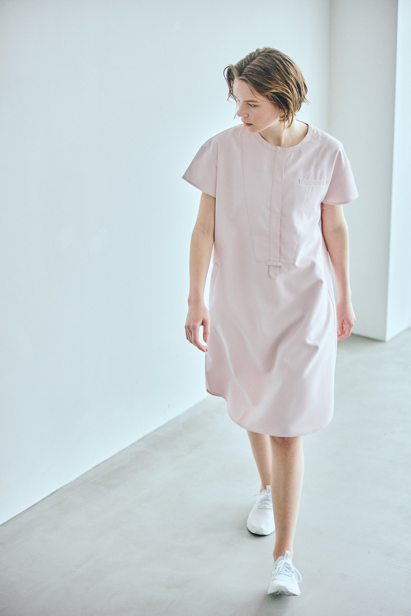 【堅苦しさ】JILLSTUART MEDICAL 内鰓スチュアート 衣裳 ダイアゴナル 引っ切りない 66-896303