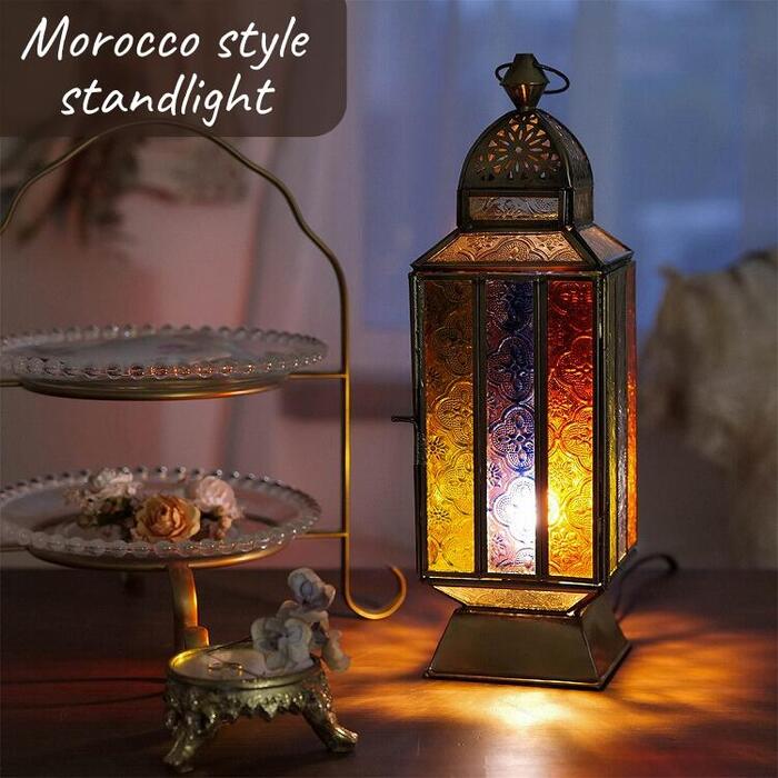 楽天市場】モロッコ 真鍮ランプ「マムーニアS/ゴールド」真鍮 ミニ