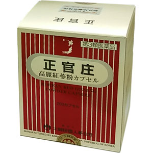 【第3類医薬品】 高麗紅蔘粉カプセル 200カプセル PTP包装|くすりの勉強堂 アネックス