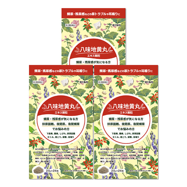 【第2類医薬品】八味地黄丸エキス顆粒 2.5g×24包 (はちみじおうがん / ハチミジオウガン)