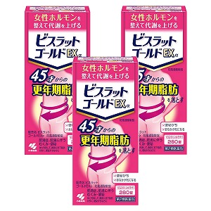 【第2類医薬品】ビスラットゴールドEXα 防風通聖散錠 280錠×3個セット ※セルフメディケーション税制対象商品|くすりの勉強堂 アネックス