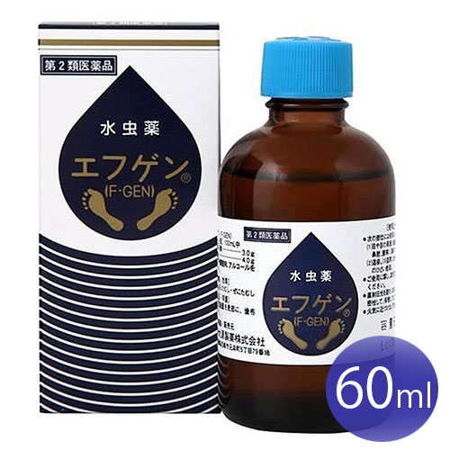 【第2類医薬品】 水虫薬 エフゲン 60ml メール便送料無料｜くすりの勉強堂 アネックス