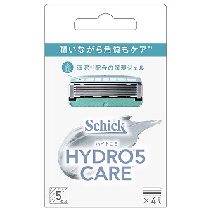 シック ハイドロ5ケア 替刃(4コ入) メール便送料無料