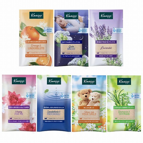 クナイプ　バスソルトセット バスソルト トライアルセット 50gx7 | Kneipp