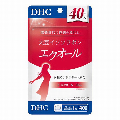 DHC 大豆イソフラボン エクオール 40日分 40粒 メール便送料無料