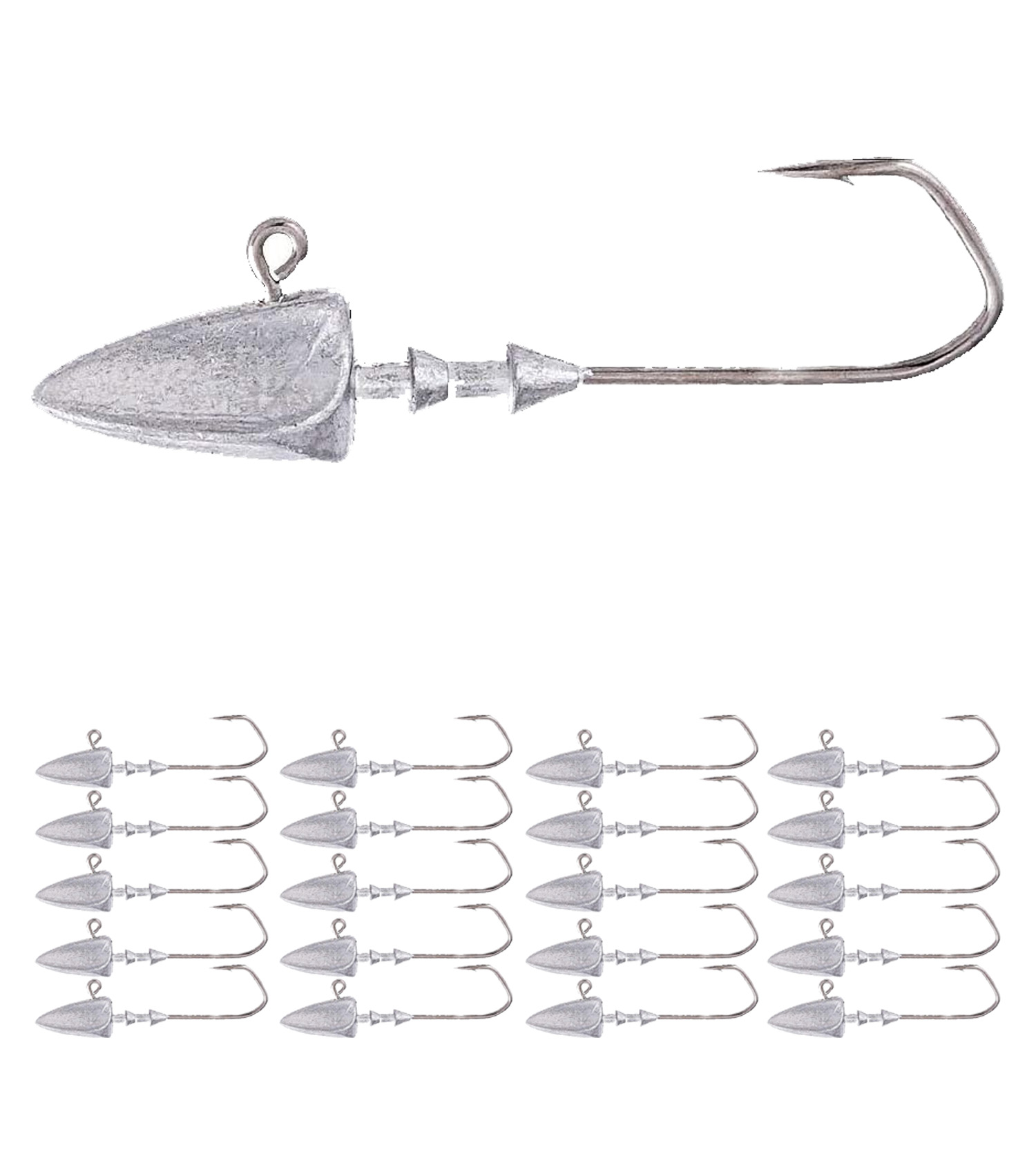 楽天市場 Blue Ocean ダート ジグヘッド シルバー 3 5g 5g 7g 10g 14g ルアー セット 30個セット ダード シーバス ヒラメ ワーム Blue Ocean 釣具専門 楽天市場店