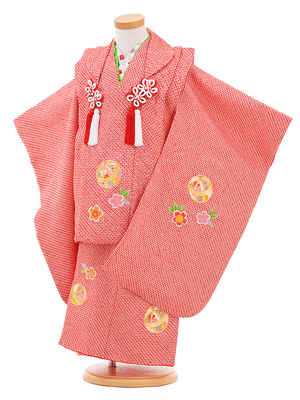 【正絹】総絞り★金刺繍★七五三★着物★小物 楽天市場】七五三 正絹 被布 着物 3歳 白 本梅絞り 金駒刺繍まり