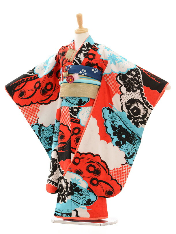 楽天市場】753 七五三 着物 7歳 フルセット 女の子 レンタル 7638