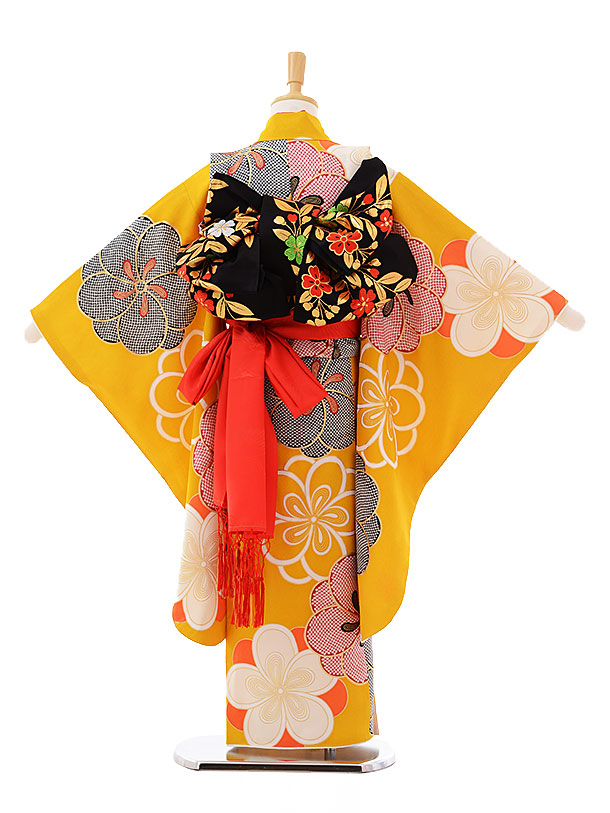 三 7歳 服 正絹 フルセット 女の童 歳 着物 賃借 七五三 レンタル 73 紅一点 からし色 正絹 歳女の子 753 七五三 子弟 七五三 着物 歳 レンタル 753 Newbyresnursery Com