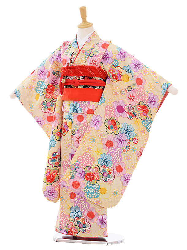 7歳　七五三 七五三 7歳着物 レンタル フルセット 式部浪漫 ブランド着物