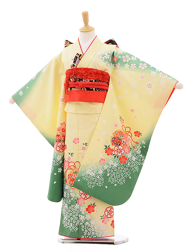 めずらしい♫ からし色 七五三 袴 Kisste 七五三 着物 袴 セット 10点 男の子 5歳 水色 紺色 兜 縞