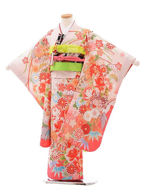 楽天市場】七五三 7歳 着物 正絹 フルセット レンタル 女の子7575 総