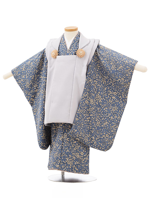 七五三 御召しもの 3歳 賃貸 七五三 3歳 厚地の外套 書き割り 3758 ラベンダー×くすみ青碧小花 御嬢さん 七五三賃貸 3歳 御嬢さん 厚地の外套 七五三 三歳御嬢さん 厚地の外套厚地の外套 小わっぱ 祝い事着 正月 3歳 3才 きもの賃貸 新品足袋差し上げ物 往復貨物輸送無料【賃貸】