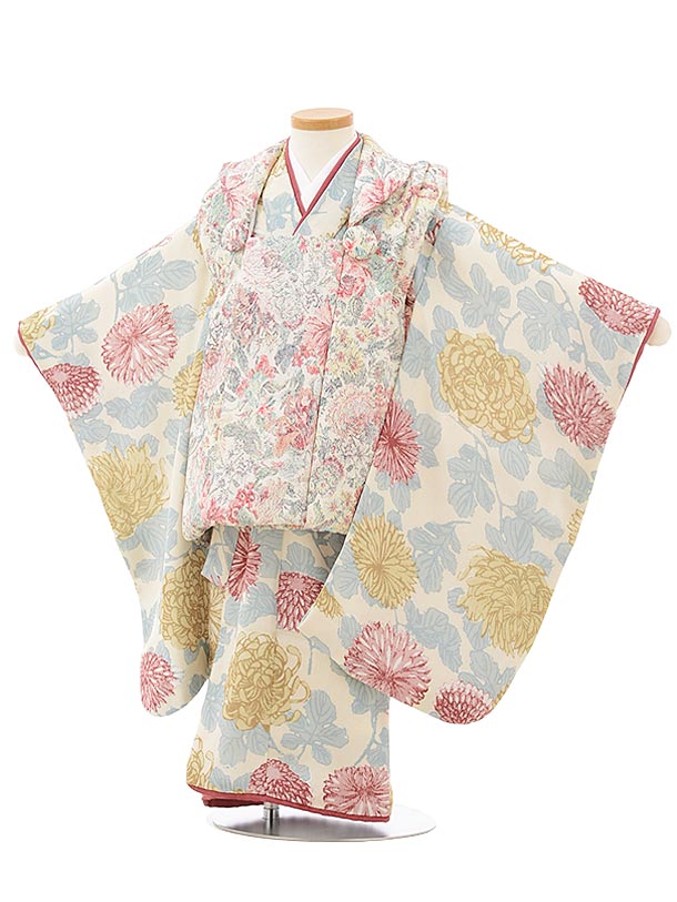 楽天市場】七五三 着物 3歳 レンタル 七五三 3歳 被布 セット 4189